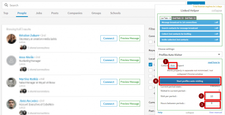 Linked helper