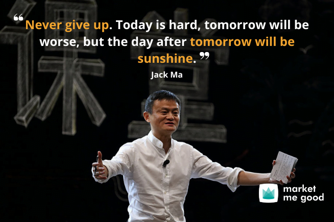 jack ma advice about life