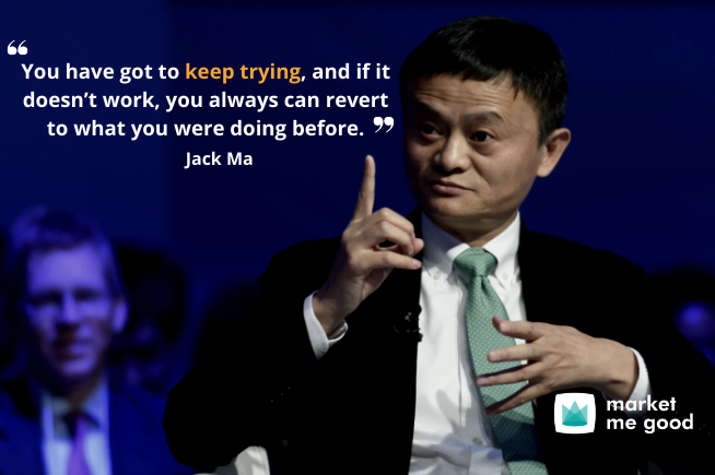 jack ma advice about life