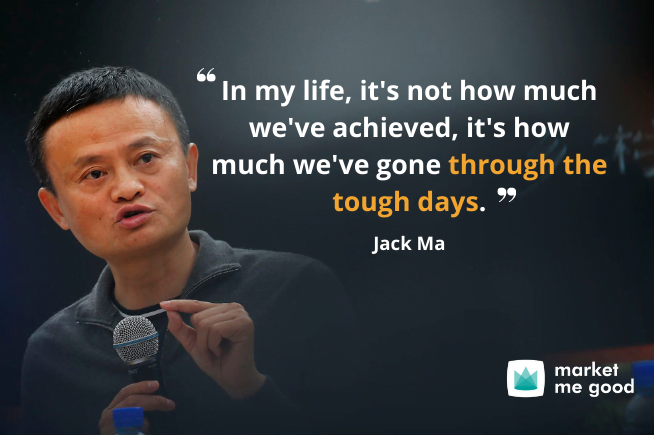 jack ma advice about life