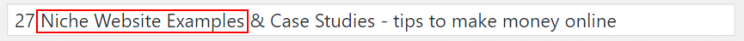 H1 Headline