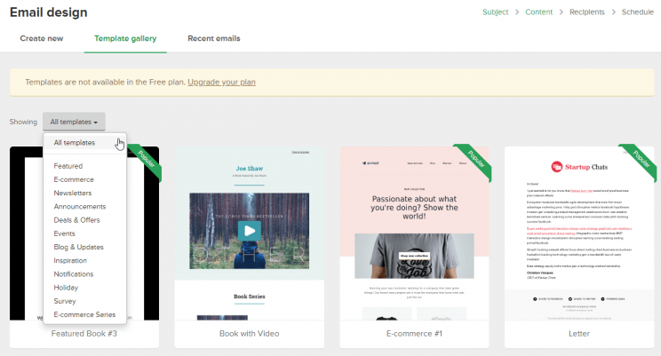Mailerlite Templates