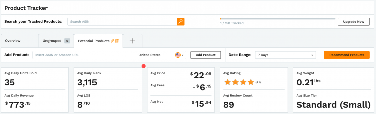 Jungle Scout Product Tracker Review
